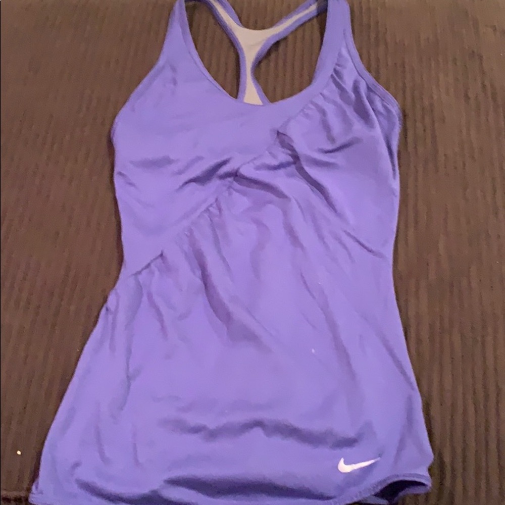 Nike Dri fit purple tank
